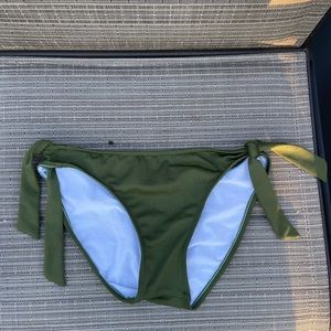 Army green bathing suit bottoms